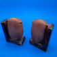 Vintage Owl Bookends Japan Tan and Brown 1970's
