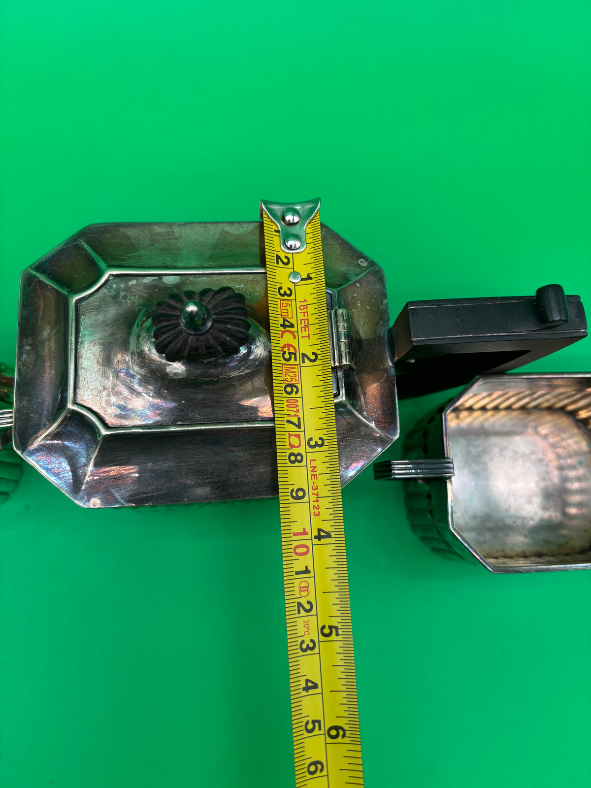 Antique Frederick Wilson FWS Sheffield EPNS 3 Piece Tea Set Silverplate