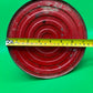 Vintage Dietz No. 0 Red Globe Kerosene Lantern Antique Tubular Railroad Barn Lamp