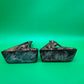 Vintage Art Deco German Shepherd Dog Bookends Pair Cast Iron Bronze Finish Heavy 6”