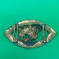 Antique Style Art Nouveau Brass Lady Profile Sash Belt Buckle Gibson Girl
