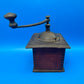 Antique K&M Kissing Möllmann German Coffee Grinder Mill Wood Hand Crank c1900