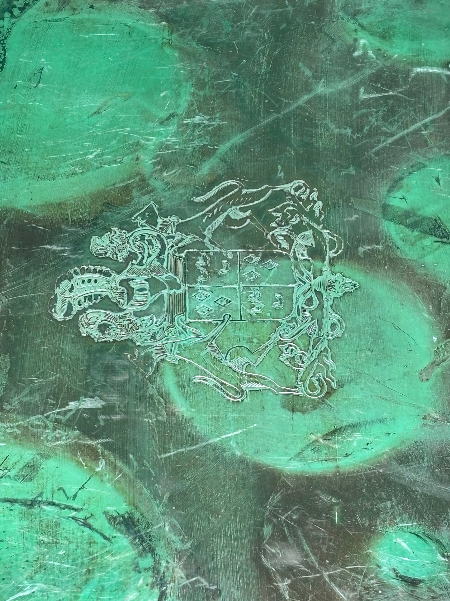 Vintage Silver Plate Tea & Coffee Set w/ Tray International Silver St James