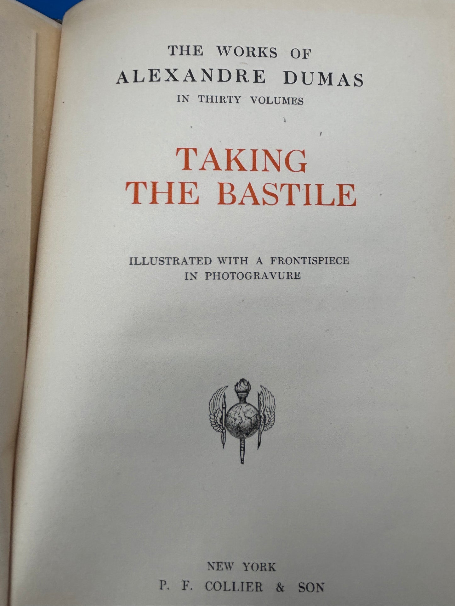 Complete 30 Vol. Works of Alexandre Dumas P.F. Collier Antique Book Set c.1902 Gray Cloth