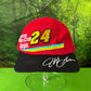 Vintage 1995 NASCAR Winston Cup Jeff Gordan #24 Snapback Baseball Hat Cap Adjustable