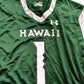 Under Armour Hawaii Rainbow Warriors #1 Football Jersey Green XL NCAA