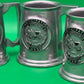 Lot 4 Vintage AACA Antique Automobile Club Award Mugs Pewtarex Style Aluminum