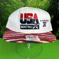 Vintage 1992 USA Team Basketball #32 Lakers Hat