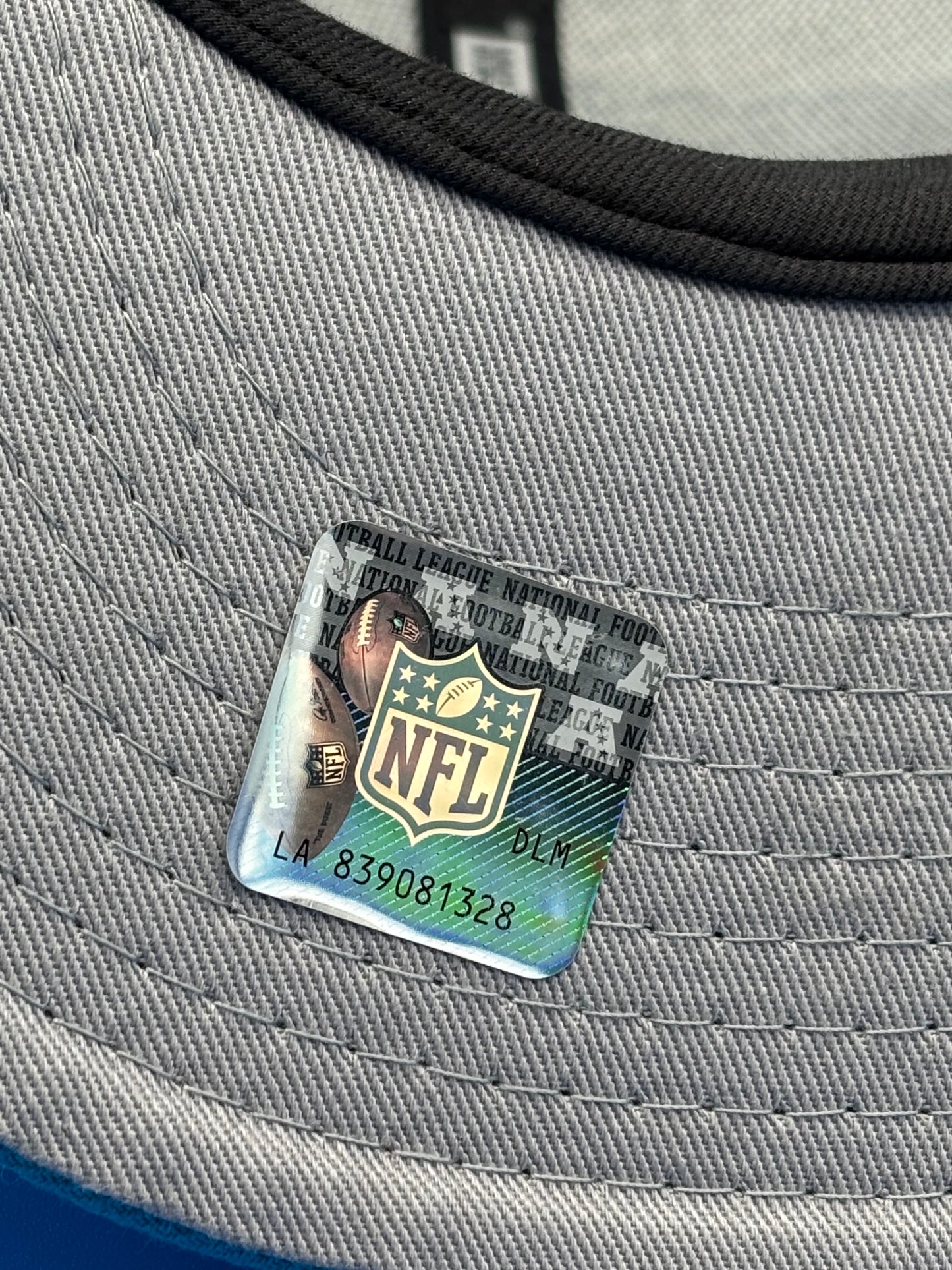 Vintage New Era 9Fifty NFL Carolina Panthers Shark Tooth Snapback Hat