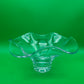 Simon Pearce Chelsea Large 12.5” Ruffled Rim Hand Blown Glass Bowl USA