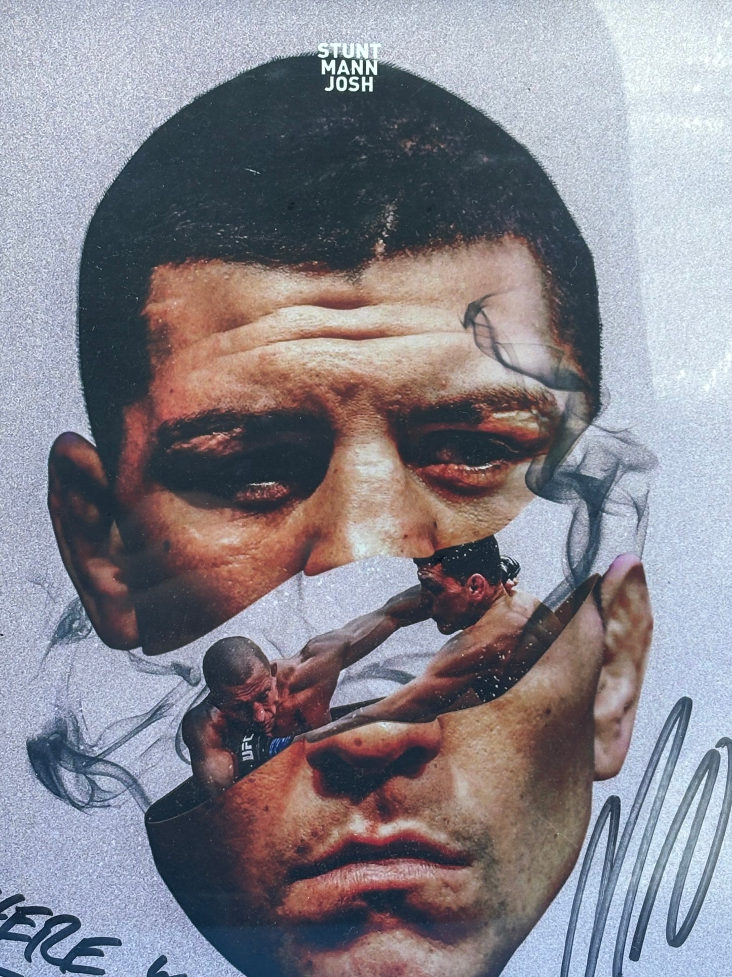 Nick Diaz autograph 8x10 photo JSA COA hologram auto signed UFC