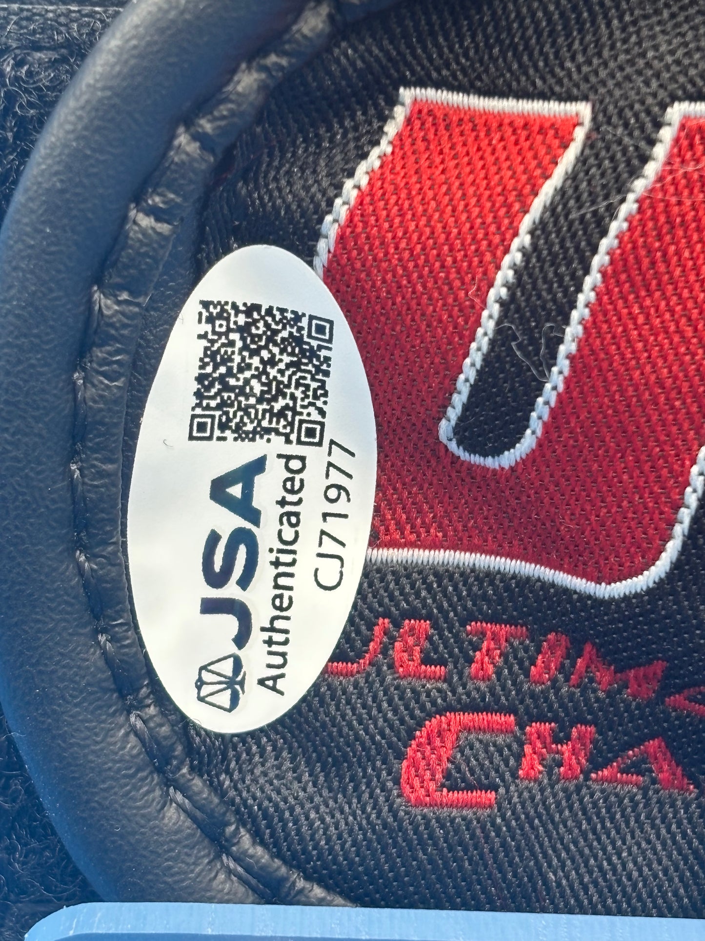 Daniel Cormier Signed Autographed UFC MMA Glove AUTO JSA COA