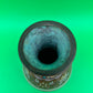 Antique Meiji Japanese Goldstone Cloisonne Enamel Pastel Floral Vase 7 1/4”