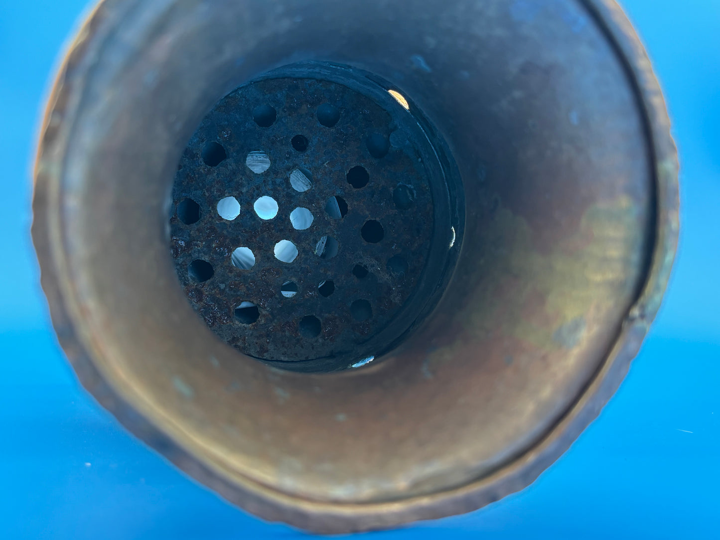 Rare Antique Heavy Solid Copper Tea Samovar - Turkish - Tea Boiler w/Chimney