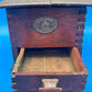 Antique K&M Kissing Möllmann German Coffee Grinder Mill Wood Hand Crank c1900