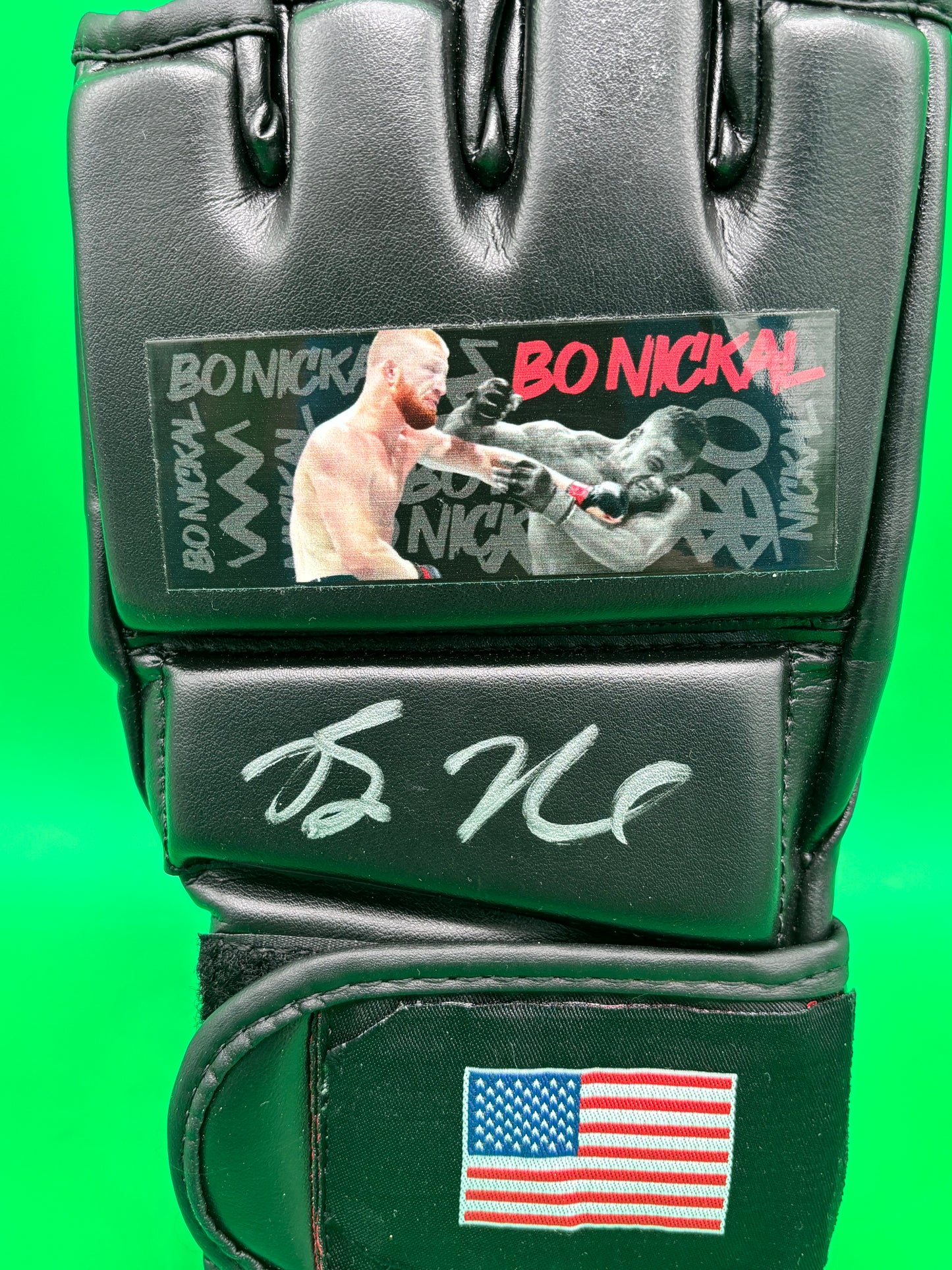 BO NICKAL Signed UFC/MMA Fight Glove – Beckett Witnessed Authenticated