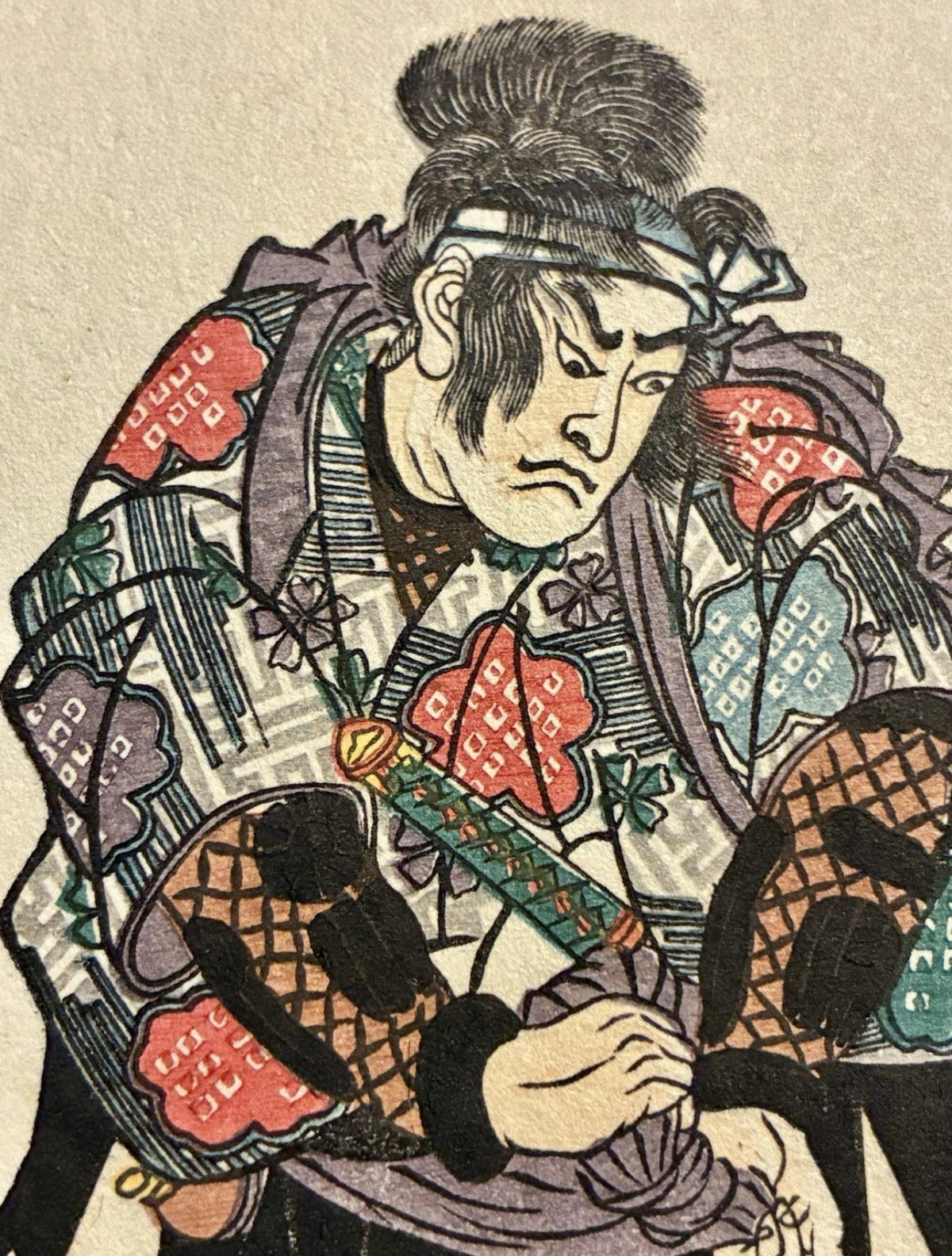 1917 Utagawa Kuniyoshi Japanese Woodblock Prints 47 Ronin Samurai Lot of 4