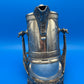 Antique Pairpoint Quadruple Plate Victorian Tilting Ice Water Pitcher & Stand Bird Grape 1826½