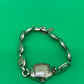Vintage Bulova Ladies Art Deco Watch Speidel Bracelet Fifth Avenue Box Untested