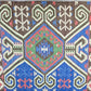 Turkish Bohemian Rug , Geometric Design Turkish Rug,Hand Made 4’x6’
