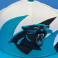 Vintage New Era 9Fifty NFL Carolina Panthers Shark Tooth Snapback Hat