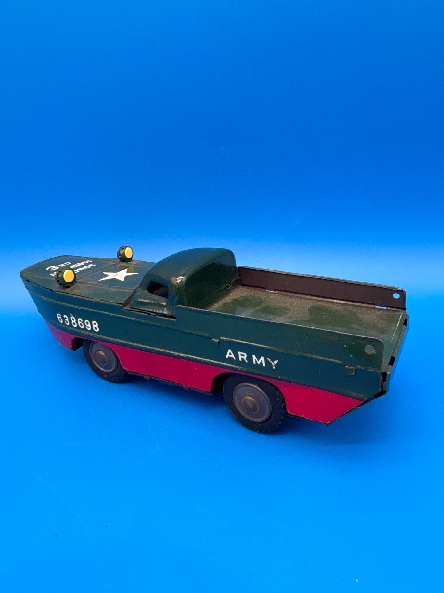 Vintage Line MAR Toys Japan Tin Army 3rd Amphibious Force Friction Toy 638698