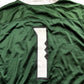 Under Armour Hawaii Rainbow Warriors #1 Football Jersey Green XL NCAA