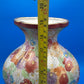 Large Vintage Japanese Satsuma Millefleur Thousand Flowers Porcelain Vase Signed