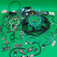 Large Boho Southwestern Jewelry Lot Turquoise Tribal Silver Tone Statement Necklaces Bracelets