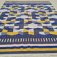 Vintage Handwoven Wool Kilim Rug 6x8 Flatweave Geometric Area Rug Turkish Afghan Style