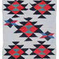 Hand Knotted Julkrus Kilim Area Rug – 4’7” x 2’11” – Vintage Geometric Wool Rug – Tribal Flat Weave