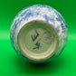 1889-1906 American Belleek Ceramic Art Co Early Lenox Blue Hand Painted Vase