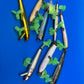 Lot of 8 Vintage Wooden Saltwater Fishing Lures Needlefish Poppers Swimmers Surf Plug Collection