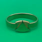 Vintage Napier Silver Tone Stretch Bracelet Geometric Modernist Expansion Rare
