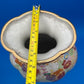 Large Vintage Japanese Satsuma Millefleur Thousand Flowers Porcelain Vase Signed
