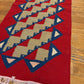 Amazing Hand Knotted Vintage Turkish Kilim Wool Area Rug 3.10 x 1.7 Ft