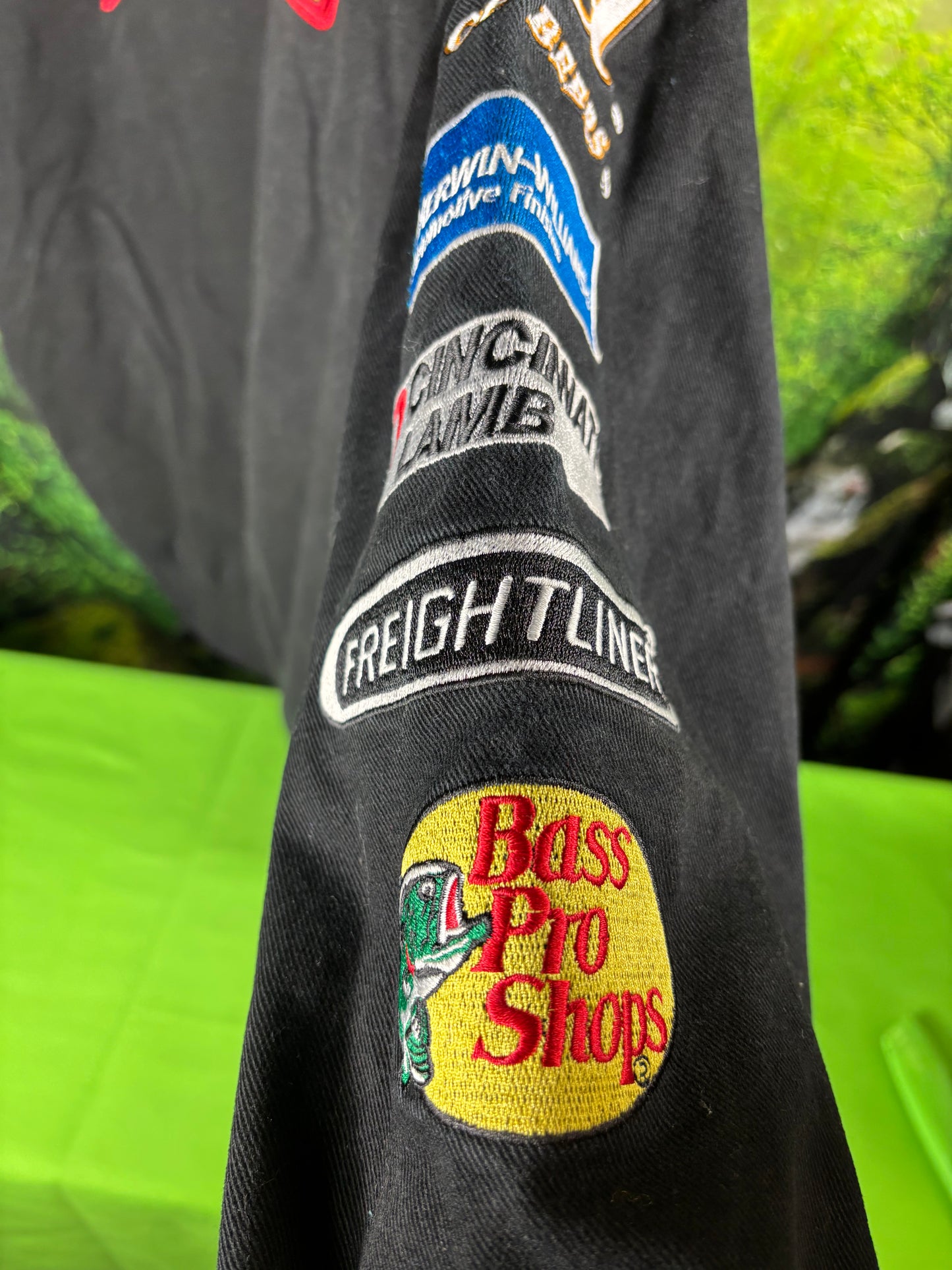 Vintage Dale Earnhardt NASCAR BudweiserJacket Mens 2XL Chase Authentics Racing