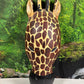 Wooden Giraffe Head Wall Hanging