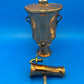 Rare Antique Heavy Solid Copper Tea Samovar - Turkish - Tea Boiler w/Chimney