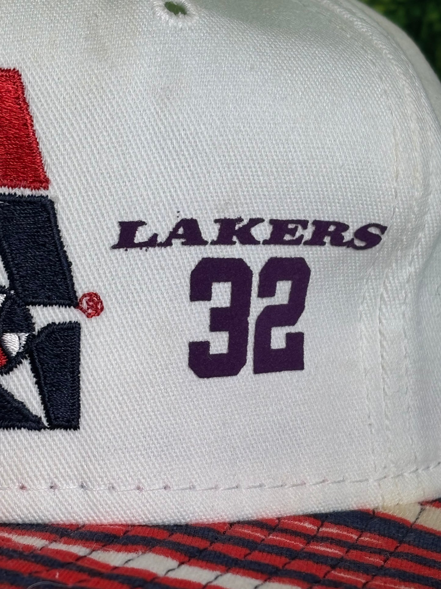 Vintage 1992 USA Team Basketball #32 Lakers Hat
