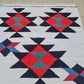Hand Knotted Julkrus Kilim Area Rug – 4’7” x 2’11” – Vintage Geometric Wool Rug – Tribal Flat Weave