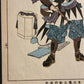 1917 Utagawa Kuniyoshi Japanese Woodblock Prints 47 Ronin Samurai Lot of 4