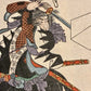1917 Utagawa Kuniyoshi Japanese Woodblock Prints 47 Ronin Samurai Lot of 4