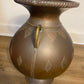 Antique Arts & Crafts Hand-Hammered Copper Urn with Riveted Seams, c. 1890–1915